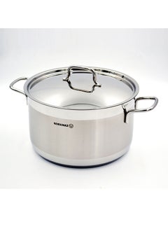 كوركماز Alfa Stainless Steel Casserole Pot 2.5 l Silver  - Image 2