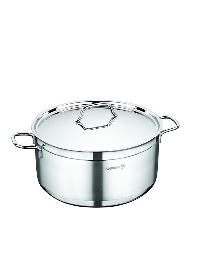 Korkmaz Alfa Stainless Steel Casserole Pot 2.5 l Silver  - Image 1