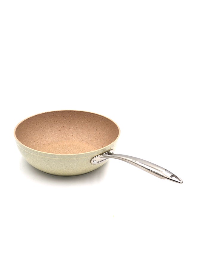 Korkmaz - Granita Aluminium Wok 28.8cm Volcanic 28x8.5 cmcm - Image 1