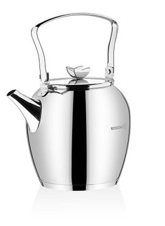 Korkmaz Butterfly Tea Pot Silver 2.3Liters 