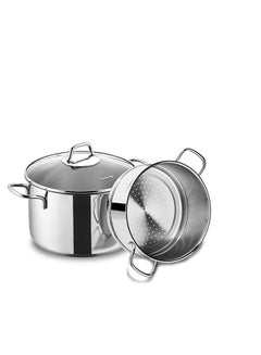 كوركماز Perla Steamer Set Silver 