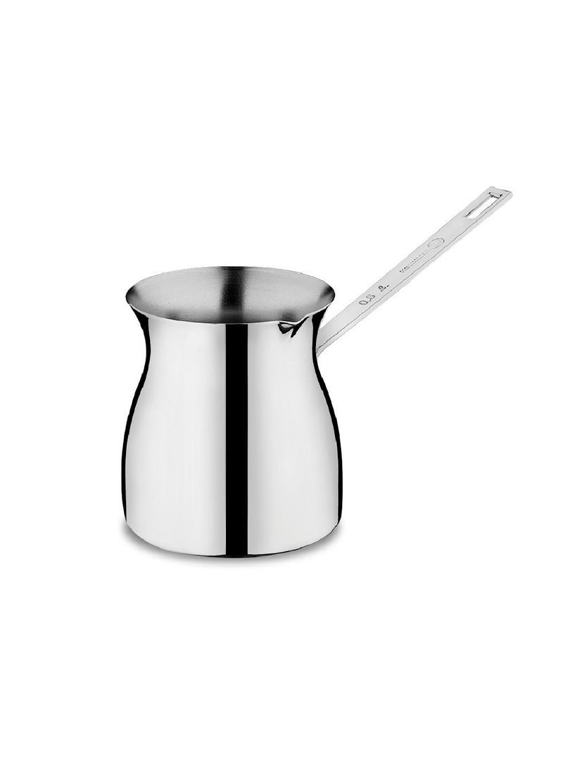 Korkmaz Terra Coffee Pot - 0.5 lt silver  - Image 1