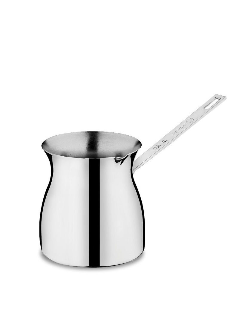 Korkmaz Terra Coffee Pot - 0.5 lt silver  - Image 2