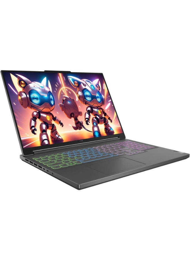 Lenovo Legion Slim 5 Laptop With 16-Inch Display, AMD Ryzen 7-8845HS Processor/16GB RAM/512GB SSD/NVIDIA GeForce RTX 4060 Graphics/Windows 11 Home English Luna Grey  - Image 1