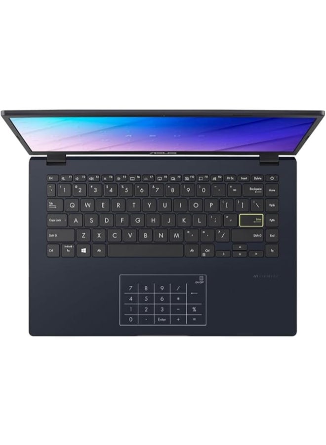 ASUS - Vivobook Go Laptop With 14-Inch Display, Celeron N4500 Processor/4GB RAM/64GB eMMC/Intel Iris Graphics/Chrome OS English Quiet Blue - Image 1