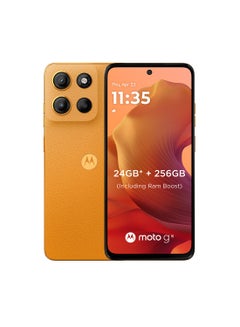 Motorola G15 Dual SIM  Sunrise Orange 8GB RAM 256GB With Moto Buds - Middle East Version  - Image 2
