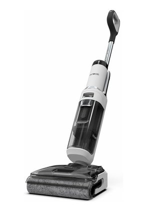 Tineco Floor One S6 Stretch Wet and Dry Cordless Vacuum Cleaner and Mop with 180 Degree Lay Flat Design, 220w with Triple Edge cleaning, iLoop Smart Sensor Technology with FlashDry Self Cleaning 220 W Tineco S6 white and black - pnsku/N70139576V/45/_/1736150520/341a2736-05ea-406b-b730-30249e615739