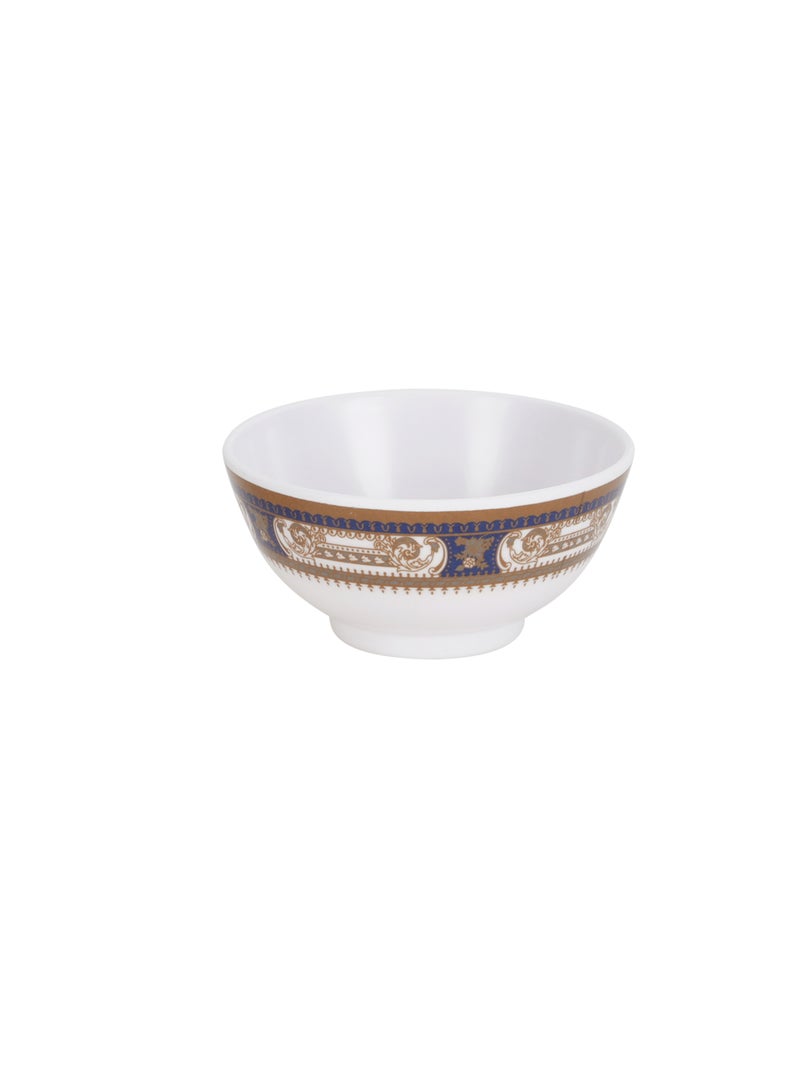 Royalford 56-Piece Melamlne Dinner Set With 2X36Cm Oval Plates, 12X25Cm Deep Plates, 12X20Cm Deep Plates, 12X11Cm Round Bowls, 2X22Cm Serving Bowls, 2Xrice Spoons, 2Xladles, 12X14Cm Soup Spoons, Serves 12 For Famlly Gatherings, Multicolor Multicolor  - Image 3