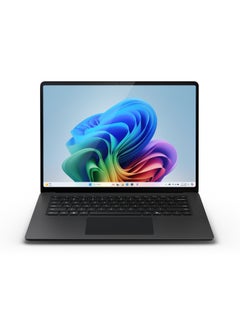 Microsoft Surface Laptop With 15 Inch (2496x1664) Display,Snapdragon X Elite Processor/16GB RAM DDR5/512GB SSD/Windows 11/Qualcomm Adreno GPU Graphics/ English/Arabic Black  - Image 1