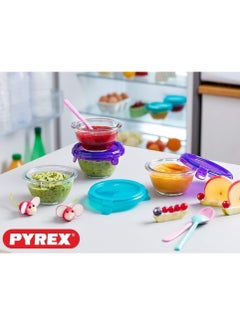 Pyrex Baby Storage 11x6cm Purple - Airtight, Multi-Purpose Glass Container for Baby Meals - pnsku/N70139612V/45/_/1736164863/b7a0305d-090e-404d-97fd-4de0931efac9