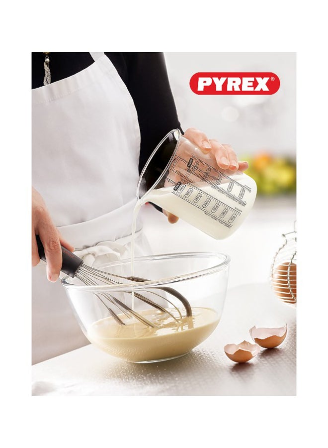Pyrex 3L Glass Mixing Bowl - Heat Resistant and Stackable Clear 3Liters - Image 5