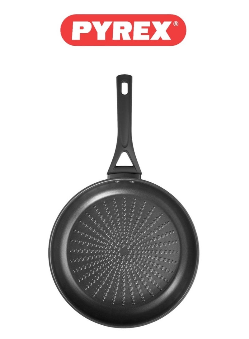 PYREX - Pyrex Expert Touch 28 cm Fry Pan with Non-Stick Coating, Embossed Relief, and Ergonomic Handle 28 cmcm - Image 1