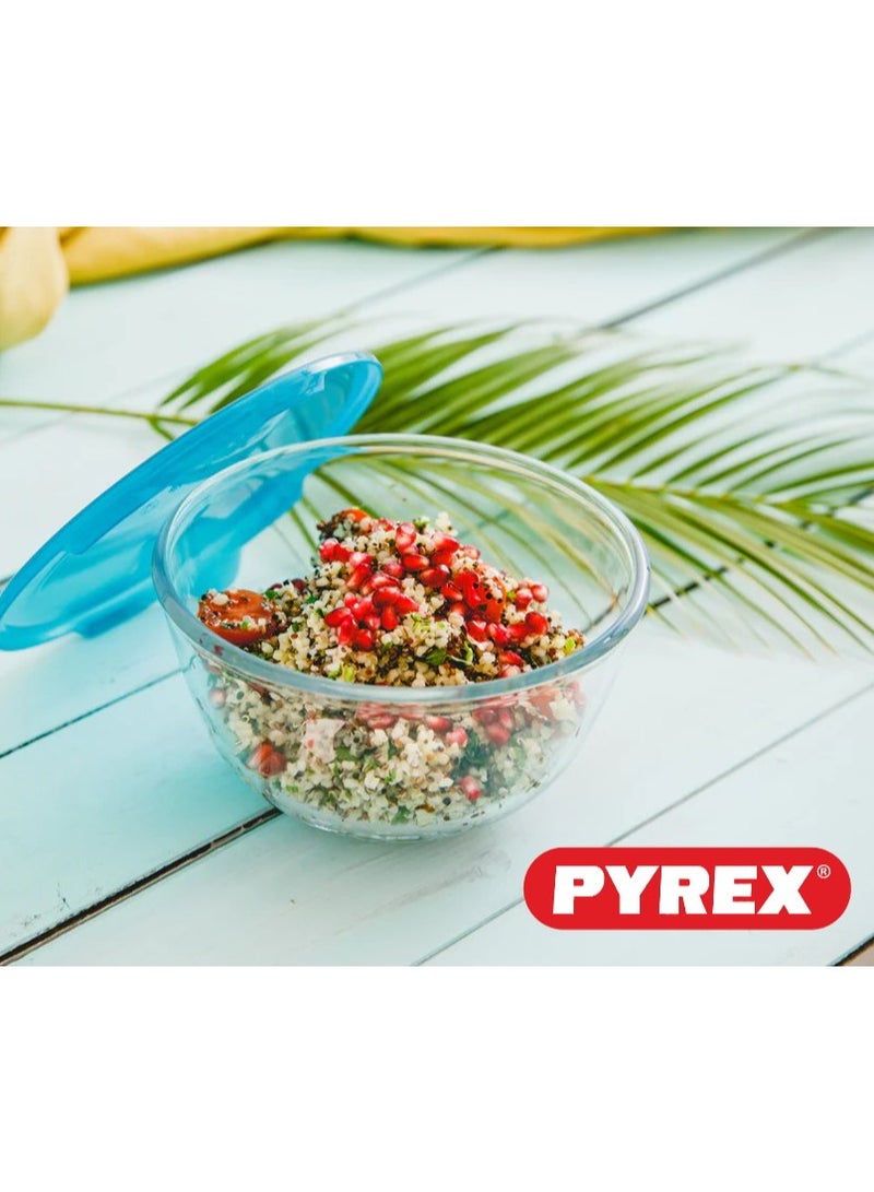 Pyrex Prep & Store Mixing Bowl with Lid Clear 2.2Liters - Image 5