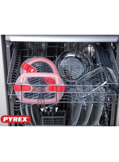 PYREX Pyrex Cook & Heat Rectangular Borosilicate Glass Roaster with Airtight Lid, 17x10cm – Oven, Freezer, Microwave Safe White 0.8Liters  - Image 4