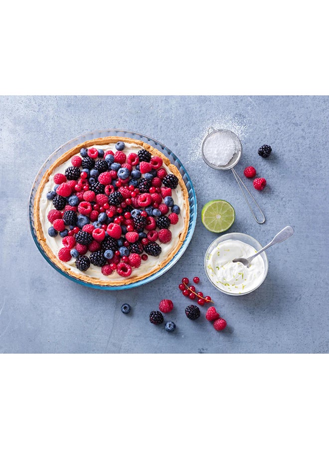 Pyrex Bake & Enjoy Flan Dish 25 cm - Durable Borosilicate Glass for Baking and Serving - Image 4