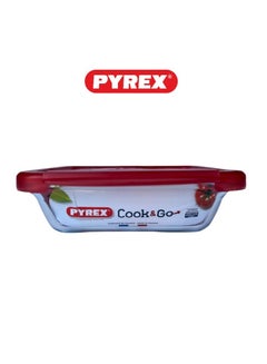 Pyrex Cook&Go 0.8L Rectangle Storage Dish with Airtight Lid - Versatile Freezer-to-Oven Solution Red 0.8Liters - pnsku/N70139644V/45/_/1736164887/75b067bf-9e14-4002-9f5a-b5983e1d39e1