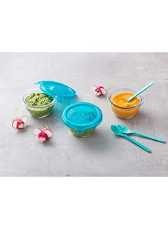 Pyrex Baby Storage 11x6cm Blue - Airtight, Multi-Purpose Glass Container for Baby Meals - pnsku/N70139645V/45/_/1738922771/be8a1d77-42b4-4063-8488-ac2381033dc3