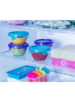 Pyrex Baby Storage 11x6cm Blue - Airtight, Multi-Purpose Glass Container for Baby Meals - pnsku/N70139645V/45/_/1738922774/c1e92101-b5fb-4eaf-891e-2c55bacb29b0