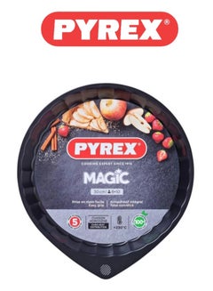 Pyrex Magic 30cm Flan Pan - Durable Non-Stick, Easy Grip Handle, Oven Safe - pnsku/N70139649V/45/_/1736164887/82825c2f-e341-4742-98c7-58781993014a