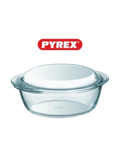 Pyrex Essential Casserole Round 1.4L - Durable Borosilicate Glass for Versatile Cooking and Serving Clear 1.4L - pnsku/N70139653V/45/_/1738922770/9373630f-f215-4704-bb36-4b85cccf37f2