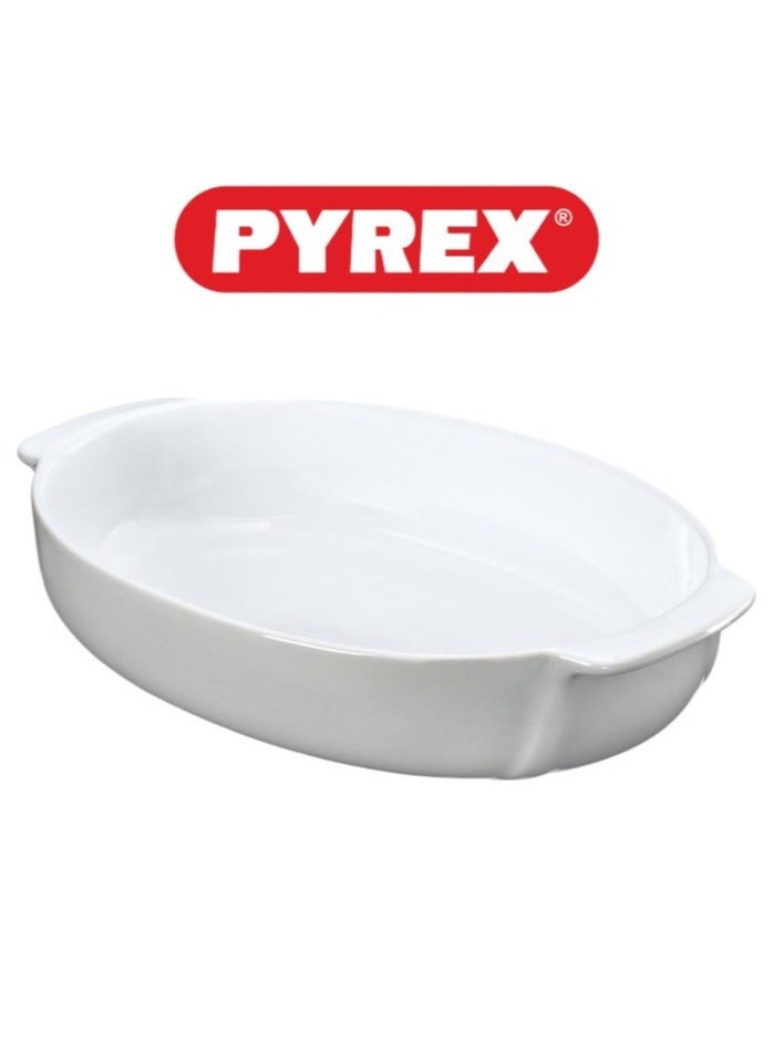 PYREX Pyrex Signature Oval Roaster 30x20cm - Stylish & Durable Cooking Solution Grey  - Image 2