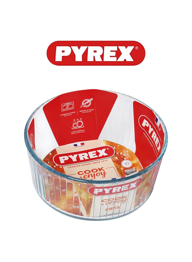 بيريكس Pyrex Round Ramekin 200ml - Thermal Shock Resistant Borosilicate Glass  - Image 1