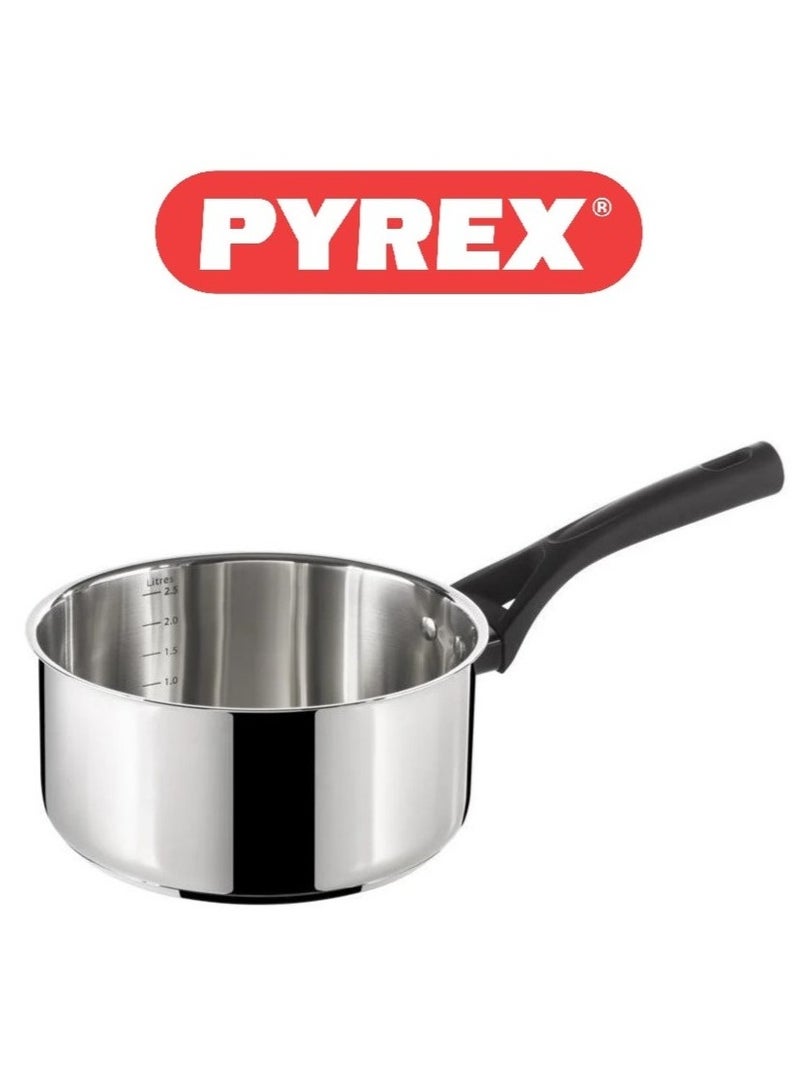 PYREX - Pyrex Expert Touch 18 cm Saucepan with Lid, 3-Layer Non-Stick Coating, Y-Shaped Handle 18cm - Image 1