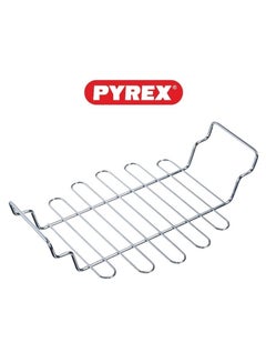 PYREX Pyrex Irresistible 4L Oval Roaster with Rack Clear  - Image 3