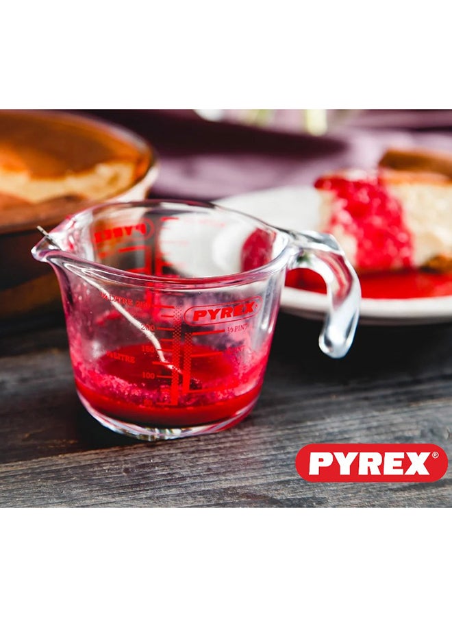 بيريكس Pyrex Measuring Jug 1L - Durable & Versatile Kitchen Tool Clear 1Liters  - Image 3
