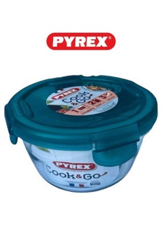 Pyrex Cook&Go 0.7L Round Storage Dish with Airtight Lid - Versatile Freezer-to-Oven Solution Green 0.7Liters - pnsku/N70139747V/45/_/1736164969/73d58602-a1a1-435b-93fb-fb4c0a31478e