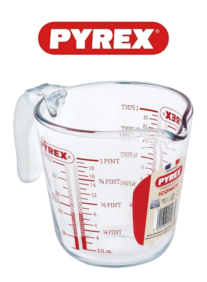 PYREX Pyrex Measuring Jug - Durable & Versatile Kitchen Tool Clear 0.5Liters  - Image 1