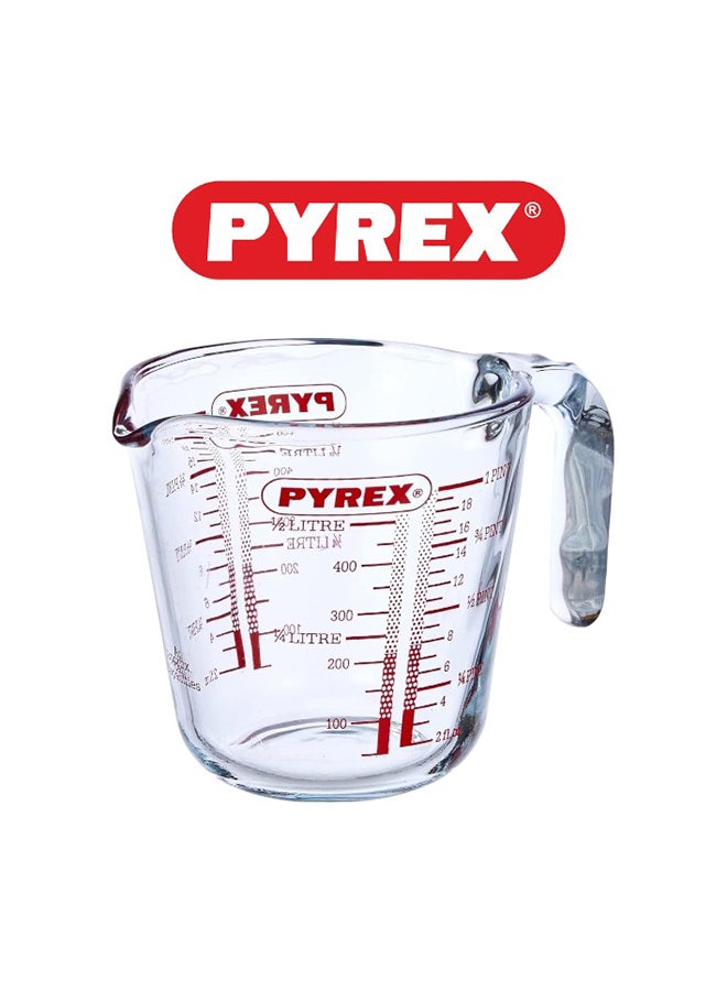 PYREX Pyrex Measuring Jug - Durable & Versatile Kitchen Tool Clear 0.5Liters  - Image 3