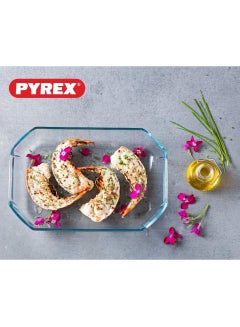PYREX Pyrex Inspiration Rectangle Roaster - 2.6L (30x20 cm) Clear  - Image 4