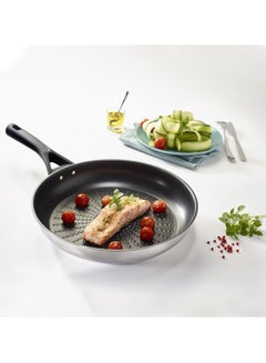 Pyrex Expert Touch 26 cm Fry Pan with Non-Stick Coating, Embossed Relief, and Ergonomic Handle 26 cmcm - pnsku/N70139768V/45/_/1736164986/dffca12e-d1cd-4e68-964f-110c2d0606d2