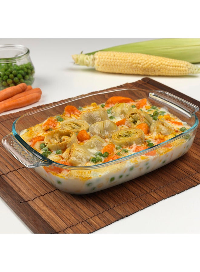 PYREX - Pyrex Daily Mini Rectangular Roaster 22x13cm 800ML- Versatile & Durable Kitchen Essential - Image 1