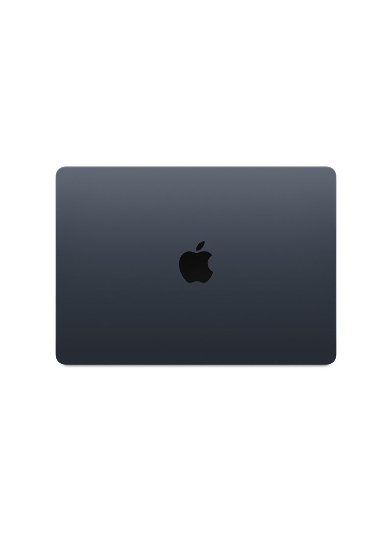 أبل - Customize MacBook Air MC8Q4 13.6-inch Display, Apple M3 chip with 8‑core CPU, 10‑core GPU/24GB RAM/512GB SSD/macOS English/Arabic Midnight - Image 1