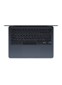 أبل Customize MacBook Air MC8Q4 13.6-inch Display, Apple M3 chip with 8‑core CPU, 10‑core GPU/24GB RAM/512GB SSD/macOS English/Arabic Midnight  - Image 2
