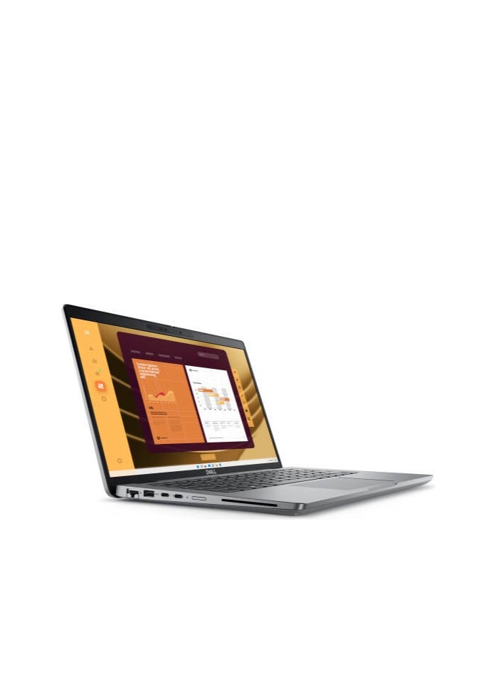 DELL - Latitude 5450 Laptop With 14 Inch Full HD(1920X1080) Display IPS,Intel Core Ultra 7 155U Processor/16GB RAM DDR5/512GB SSD/Windows 11 Pro/Intel Graphics/ English/Arabic Silver - Image 1