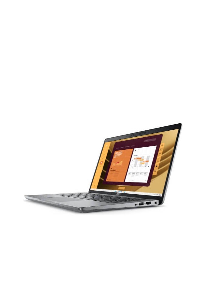 DELL - Latitude 5450 Laptop With 14 Inch Full HD(1920X1080) Display IPS,Intel Core Ultra 7 155U Processor/16GB RAM DDR5/512GB SSD/Windows 11 Pro/Intel Graphics/ English/Arabic Silver - Image 1