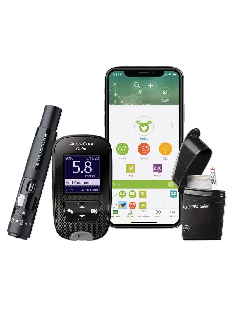 ACCU-CHEK - Blood Glucose Monitor Accu Chek  Guide - Image 1