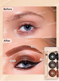 شيجلام Streamline Brow & Eyeliner Gel Multicolour  - Image 2