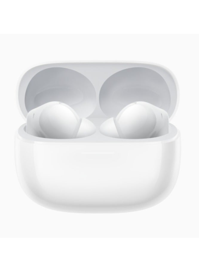 Xiaomi - Redmi Buds 6 Pro | 55dB ANC with 20-level Modes | 3 Mic AI Clear Call | Hi-Res Audio Wireless and supports LDAC audio codec | Glacier White Glacier White - Image 1