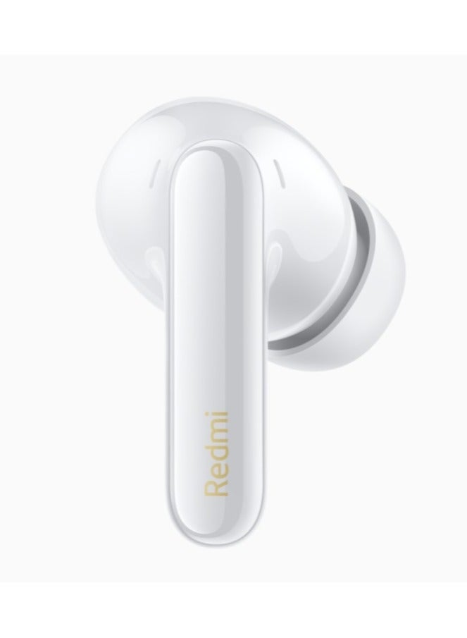 Xiaomi - Redmi Buds 6 Pro | 55dB ANC with 20-level Modes | 3 Mic AI Clear Call | Hi-Res Audio Wireless and supports LDAC audio codec | Glacier White Glacier White - Image 1