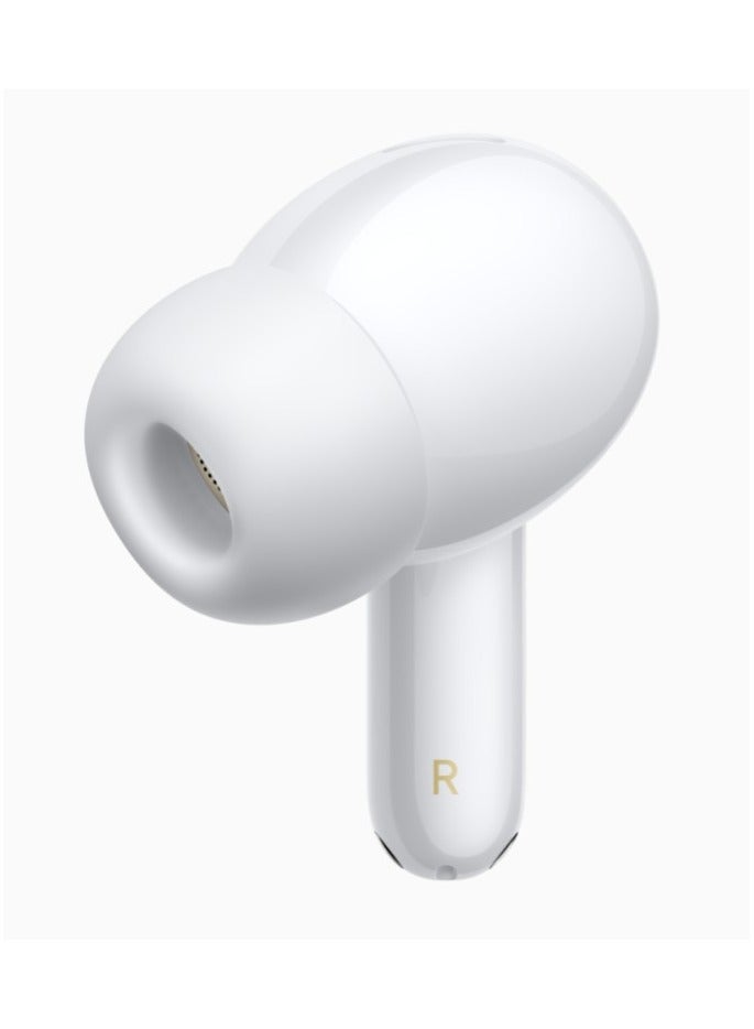Xiaomi - Redmi Buds 6 Pro | 55dB ANC with 20-level Modes | 3 Mic AI Clear Call | Hi-Res Audio Wireless and supports LDAC audio codec | Glacier White Glacier White - Image 1
