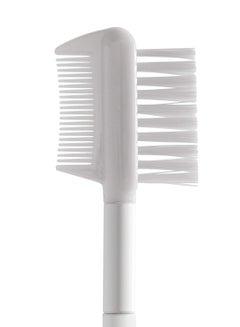 Wet N Wild Eyebrow and Liner Brush, Dual-Ended Precision, Angled for Definition, Ergonomic Handle for Comfortable Precision Control, Cruelty-Free & Vegan White  - Image 2