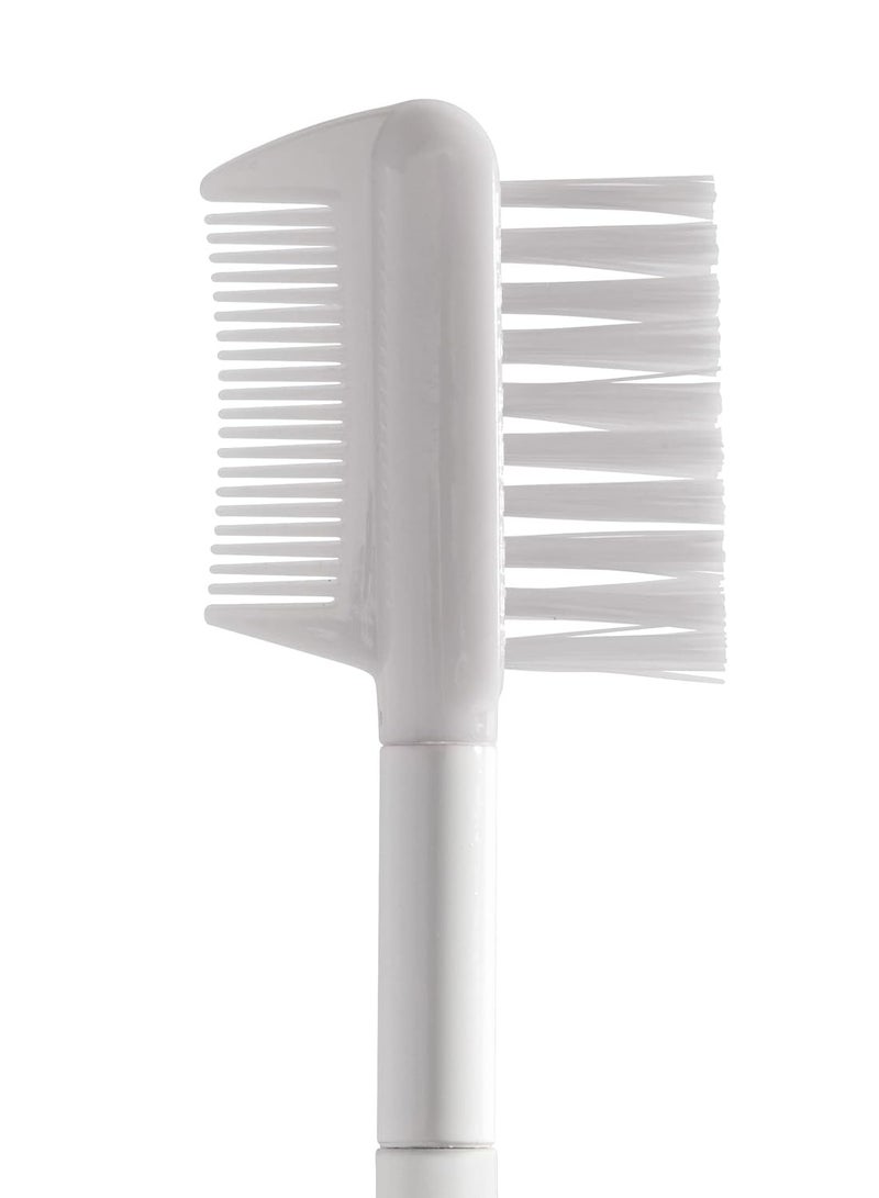 Wet N Wild - Eyebrow and Liner Brush, Dual-Ended Precision, Angled for Definition, Ergonomic Handle for Comfortable Precision Control, Cruelty-Free & Vegan White - Image 1