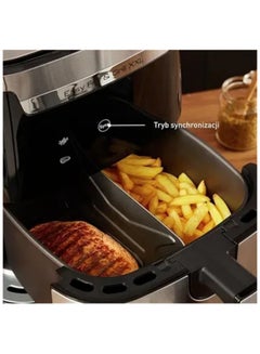 Tefal Tefal Touch Digital Air Fryer Easy Fry & Grill XXL, 6.5 Liter, 1800 Watt, Black Silver - EY801D15 6.5 L 1800 W EY801D15 black and silver  - Image 3