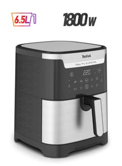 Tefal Tefal Touch Digital Air Fryer Easy Fry & Grill XXL, 6.5 Liter, 1800 Watt, Black Silver - EY801D15 6.5 L 1800 W EY801D15 black and silver  - Image 1