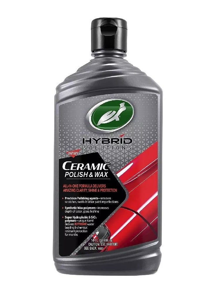 Turtle wax Hybrid Solutions Ceramic Polish & Wax 414 Ml  - Image 1
