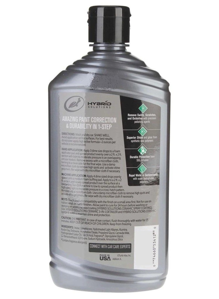 Turtle wax Hybrid Solutions Ceramic Polish & Wax 414 Ml  - Image 2